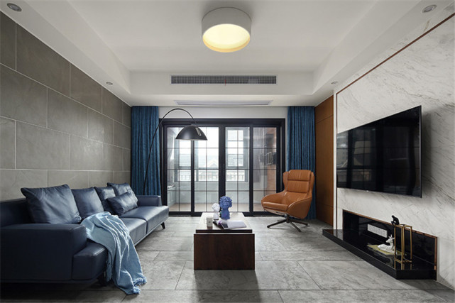147平现代风三居室,不要冗杂的装饰浮华散尽步入红尘