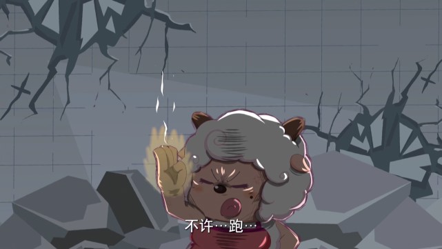 ACG残念君 喜羊羊与灰太狼:羊大妈的身份曝光,她是烈羊羊的老婆