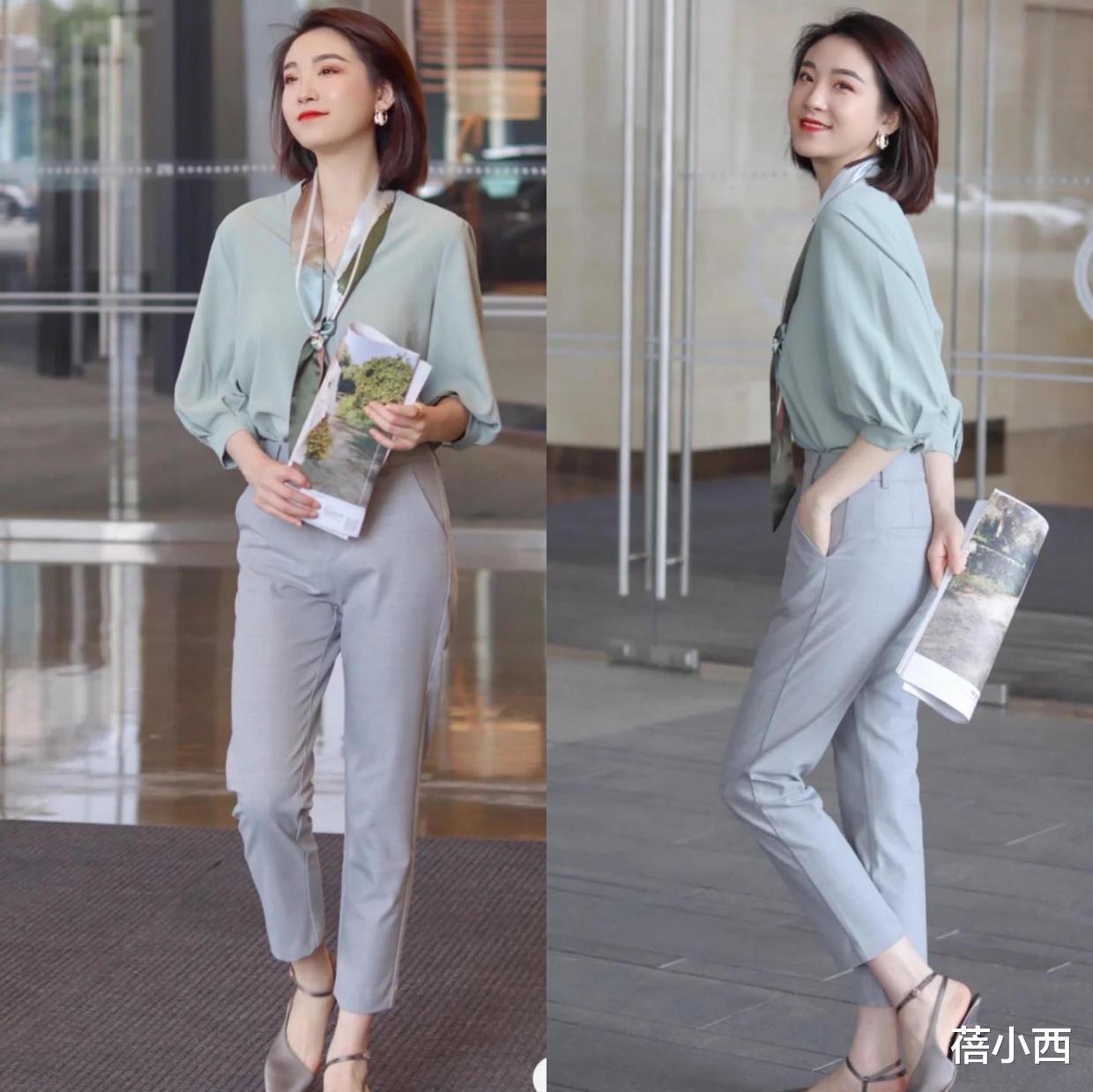 蓓小西|真正有高级感的女人，穿衣都不会繁杂，都爱极简穿搭，展现高品位