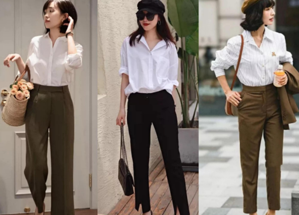 潮流搭配菌|秋天怎样穿好一件衬衫?学会这些穿搭技巧,轻松穿出优雅女人味