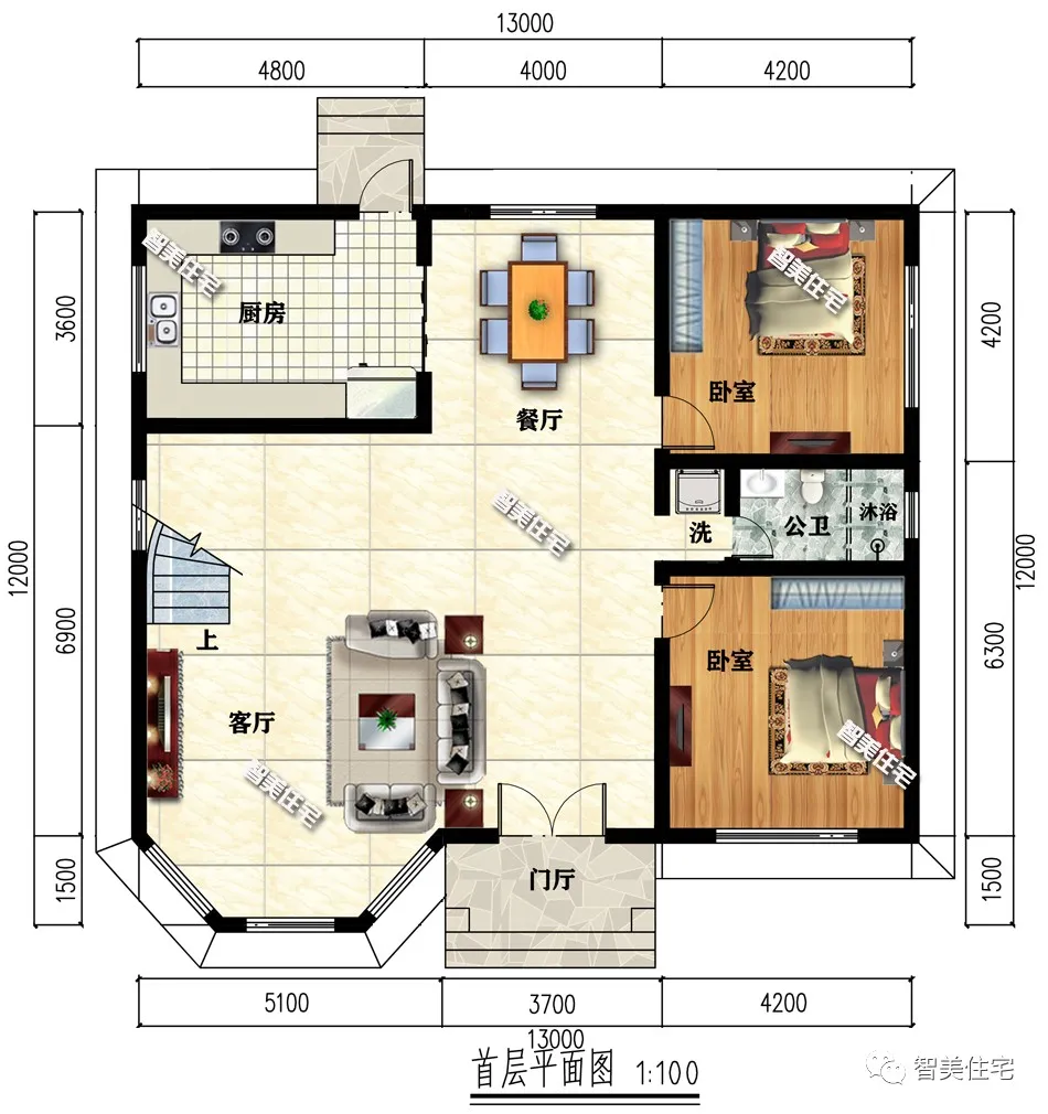 别墅|听说近两年很流行自建别墅，尤其是带八角窗得，我也跟风来一栋