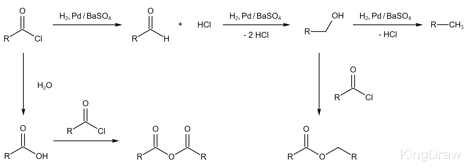 章鱼 有机人名反应——Rosenmund还原反应