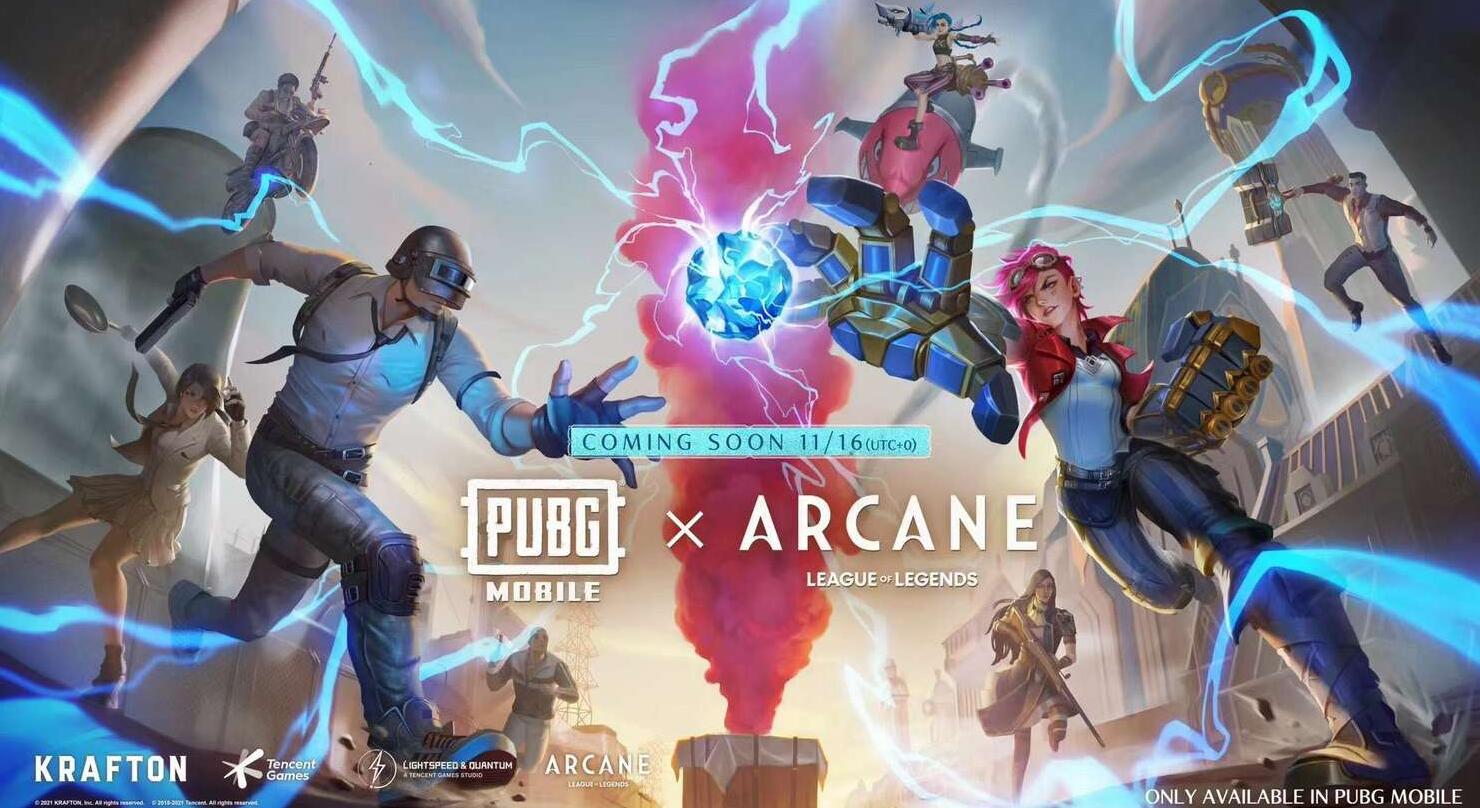 绝地求生|刺激战场国际服联动LOL，金克斯成主角，召唤师峡谷出现空投？