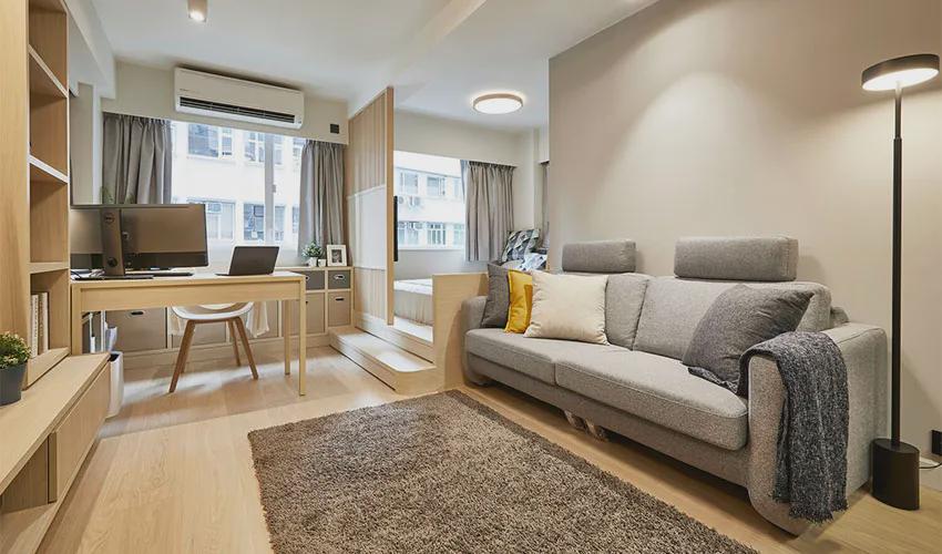 36㎡日式风小宅:不要因为忙碌,就忘记好好生活