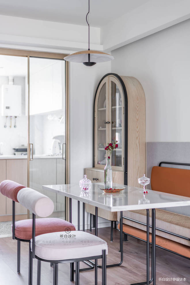 |粉玫瑰+向日葵，你们没见过的暖色系现代风