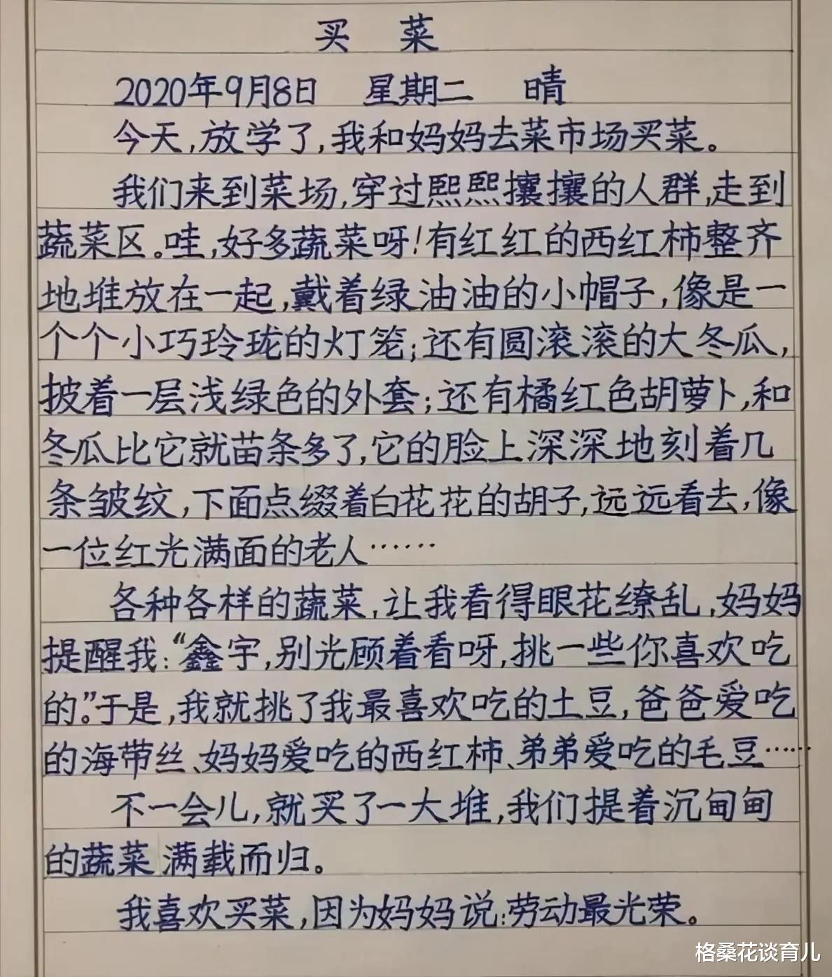 格桑花谈育儿|小学生那些“有想法、有创意”的暑假作业，俺是自叹不如！