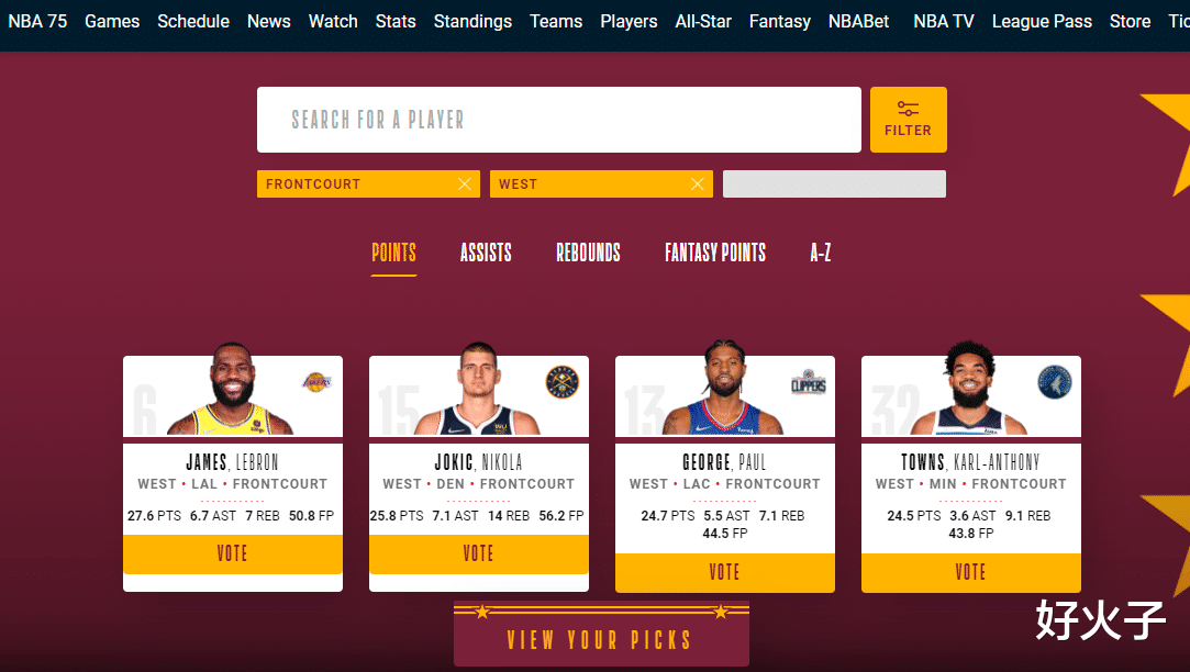 詹姆斯·哈登|曬全明星投票：5個直接選了，5個猶豫了幾秒，首發(fā)應(yīng)該是這十位了