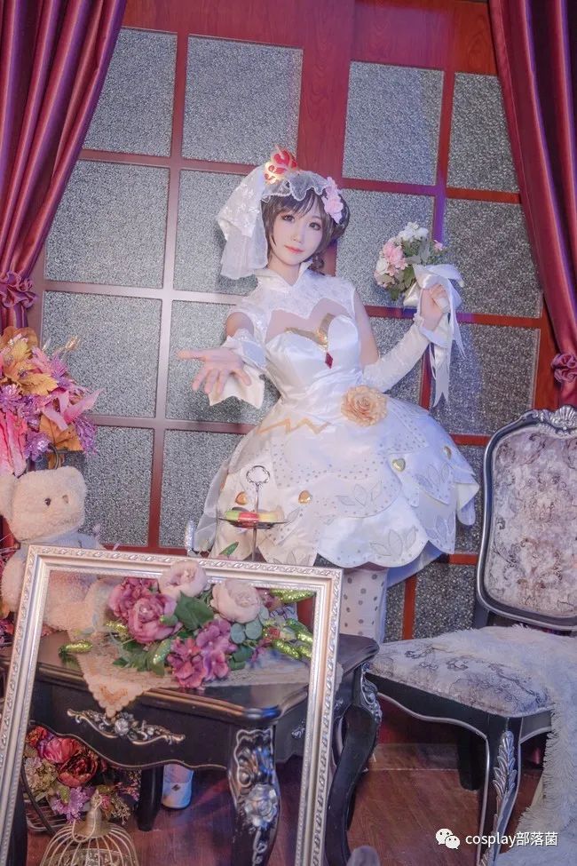 海贼王|cos：王者荣耀小乔纯白花嫁cos正片@莲央