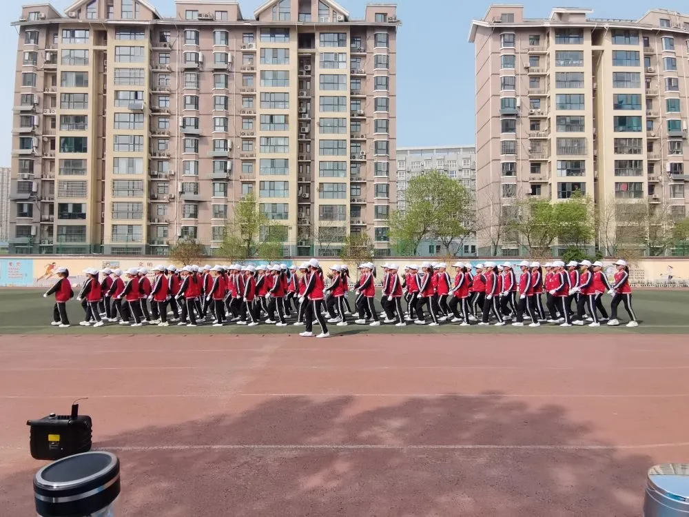 圈衡水 队列队形展风采,昂扬向上绽光芒