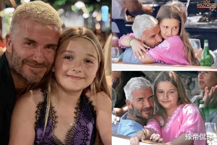 哈珀·贝克汉姆|贝克汉姆心里苦！3个儿子长残，小七上半身好壮，快找不到腰！