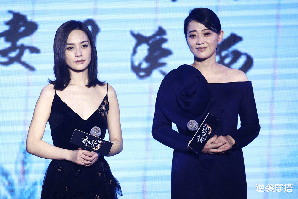 梅婷|当40岁阿娇与45岁梅婷同台，年仅差5岁，  气质与气场却相差悬殊