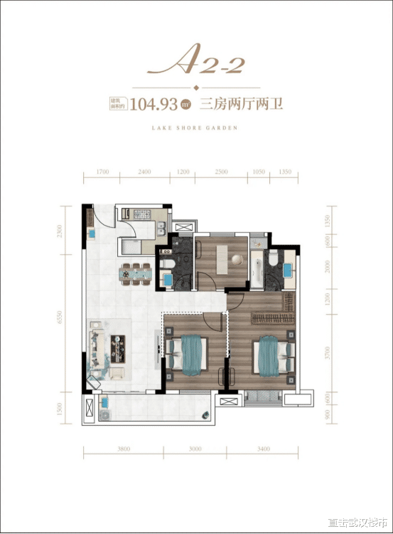 汉阳|二环旁、近地铁、小高层、容积率仅2.2！预计8月入市！