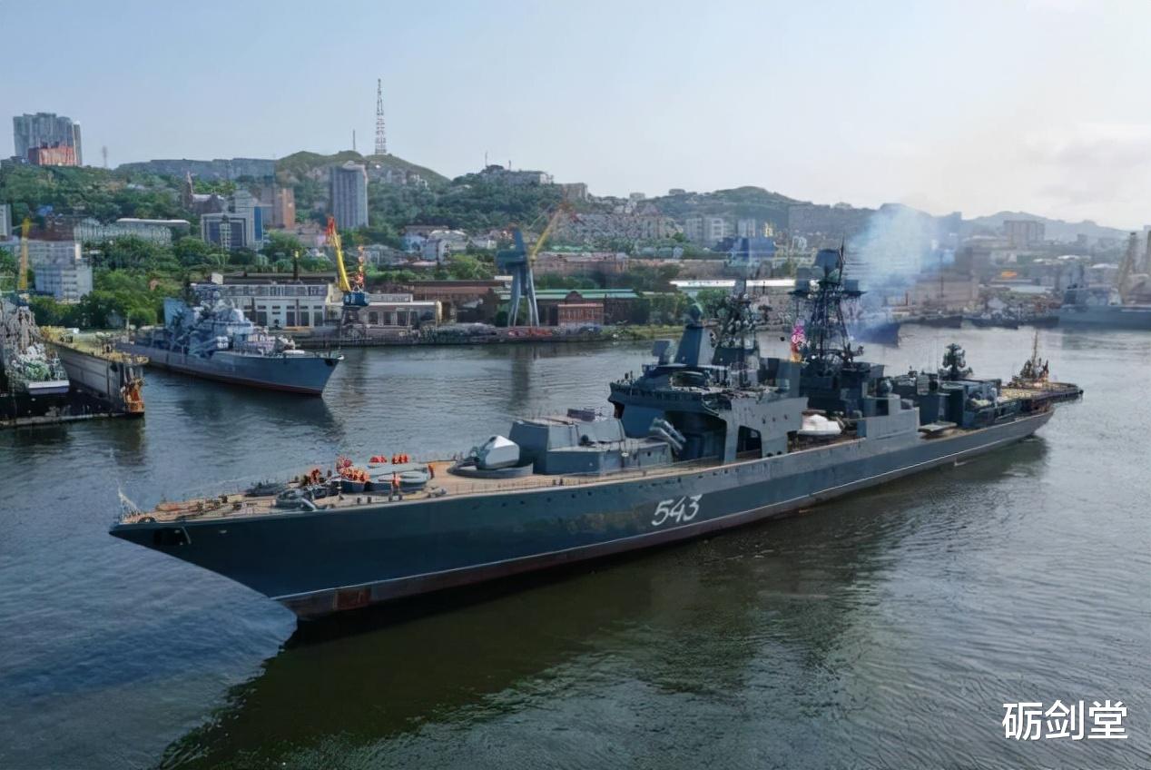驱逐舰|“海上联合-2021演习”记录（上），老当益壮的无畏级驱逐舰