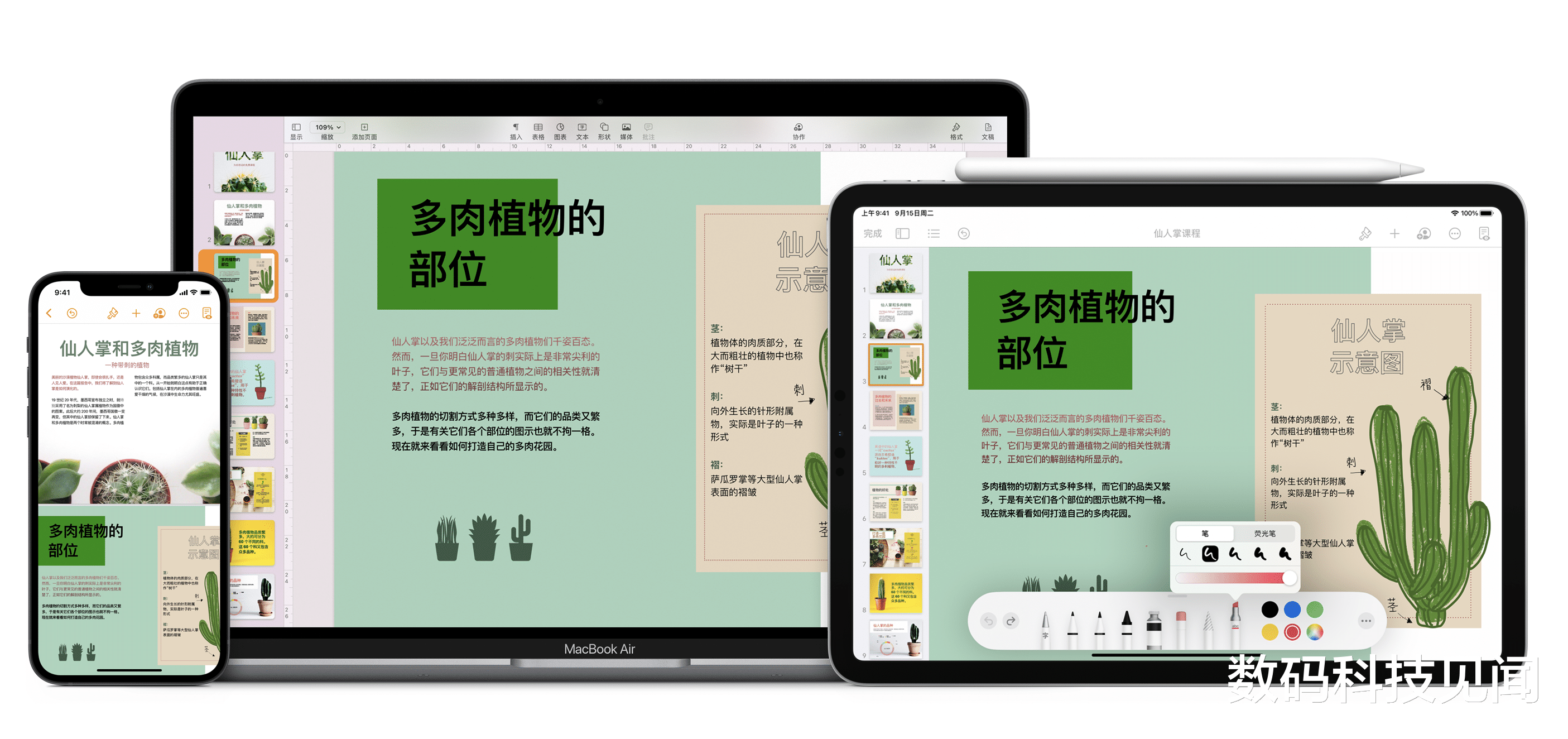 iPhone|苹果iPhone，Pages文稿新增实用功能，屏幕视图