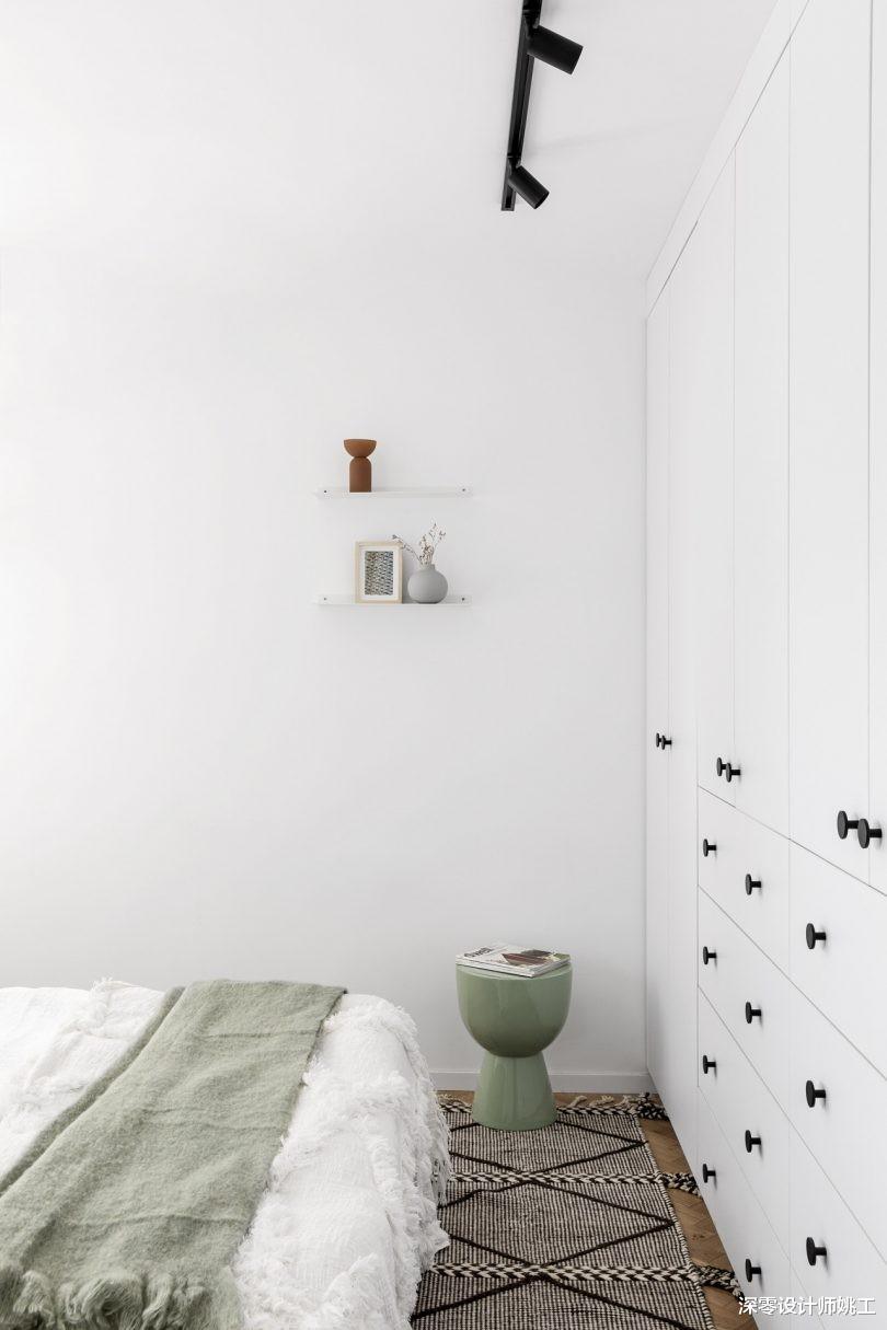 深零设计师姚工|毫不夸张,像他家这样简洁清爽的家,哪怕住一辈子,我都不会看烦