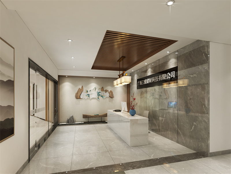 |办公室前台公司的颜值担当——你确定不来看看这几款办公室前台装修案例吗？