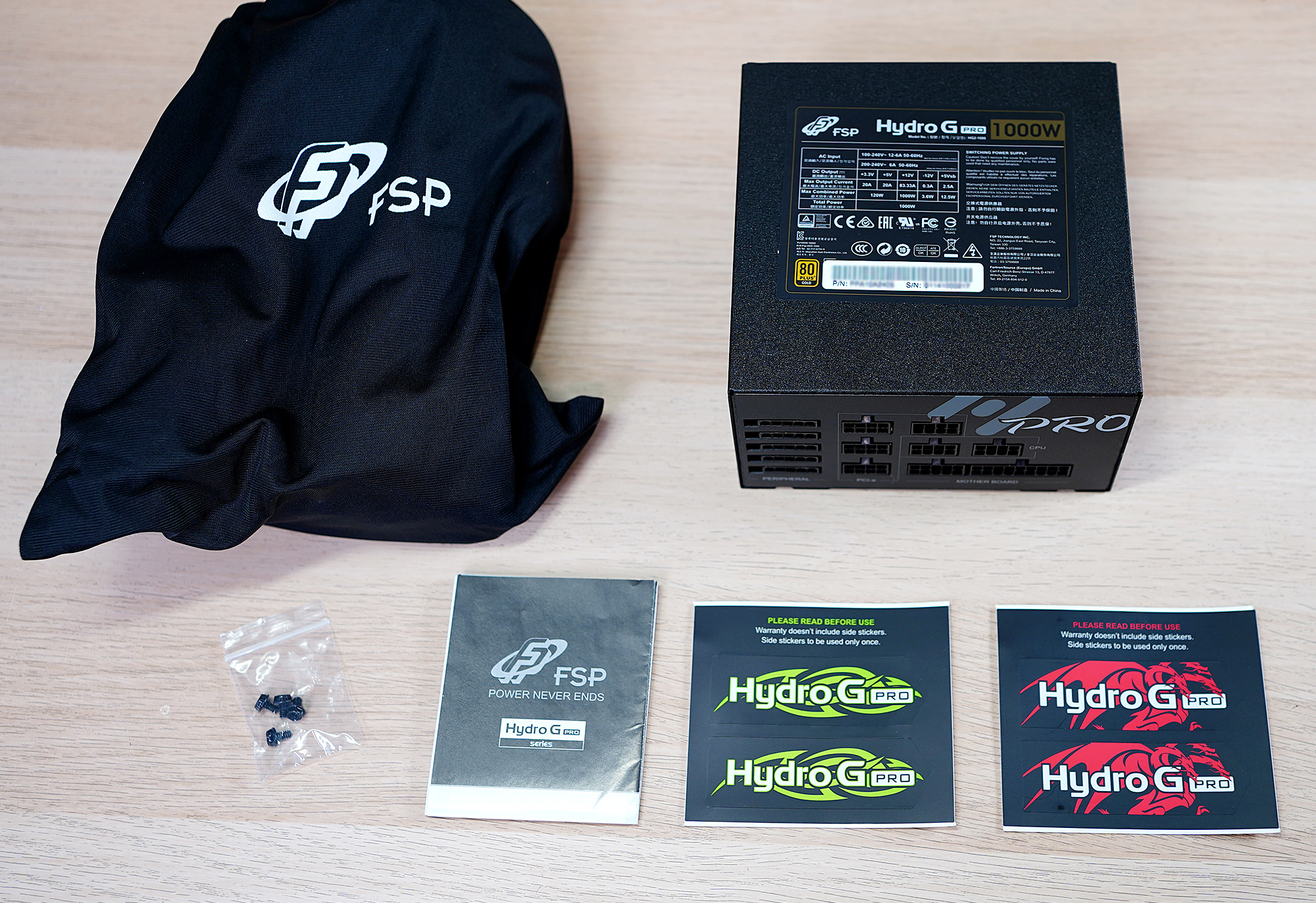 臺灣|邊拆解邊科普！用全漢Hydro G Pro1000了解電源結構和原理