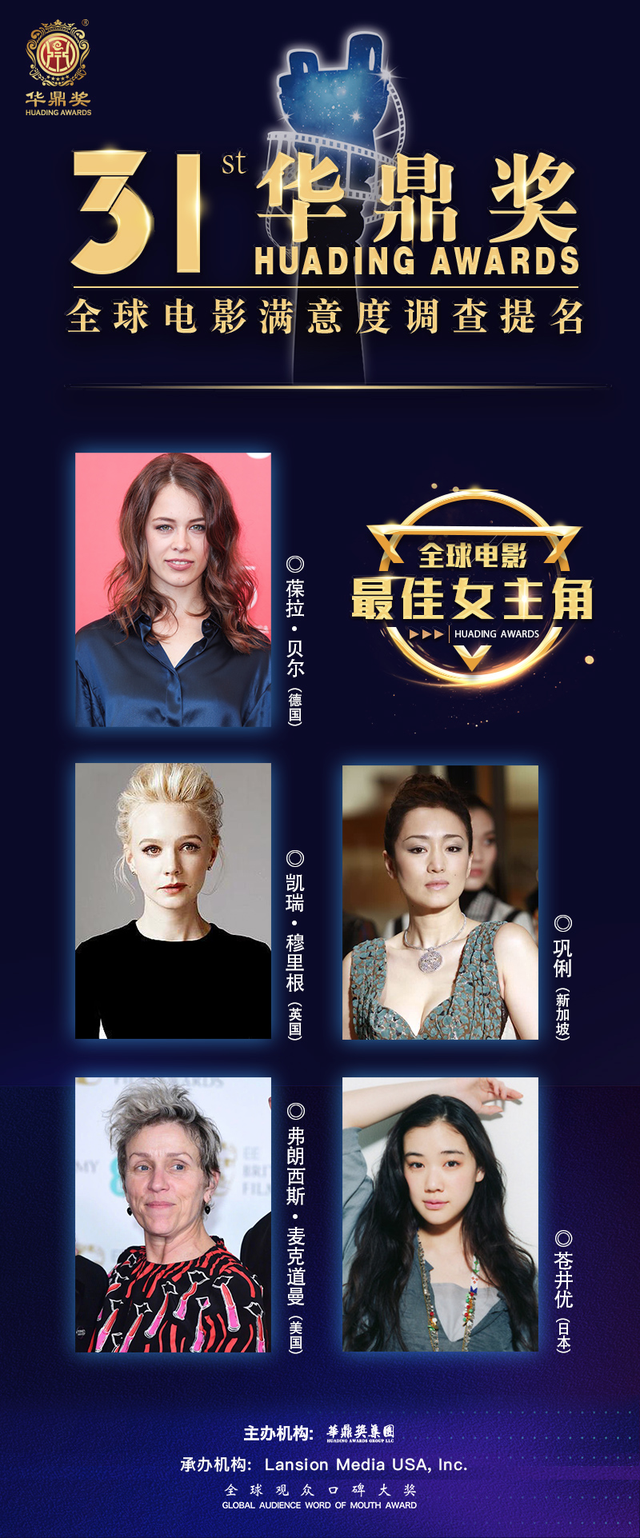 管虎|第31届华鼎奖，刘德华巩俐角逐影帝影后，管虎角逐最佳导演