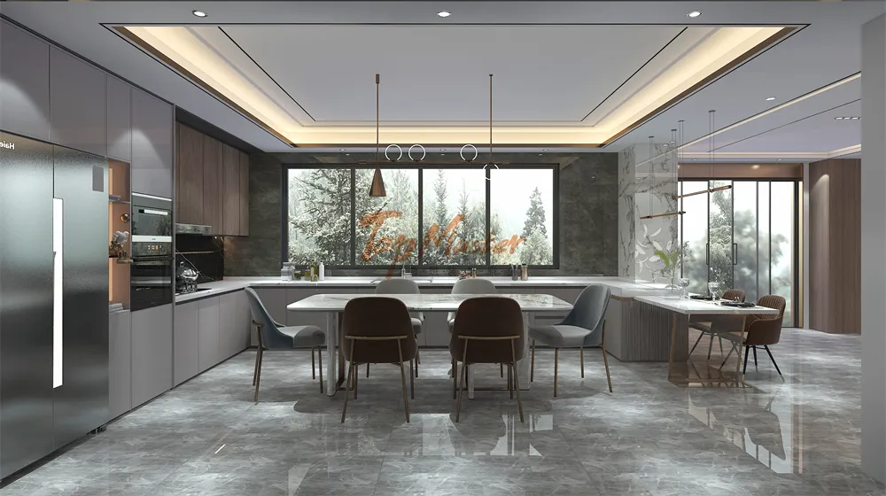 一于于|【鲁班装饰】半山御府207㎡现代轻奢,高贵宁静感