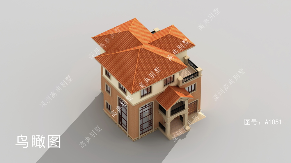 这款欧式三层别墅，外观让人大饱眼福，布局满分。