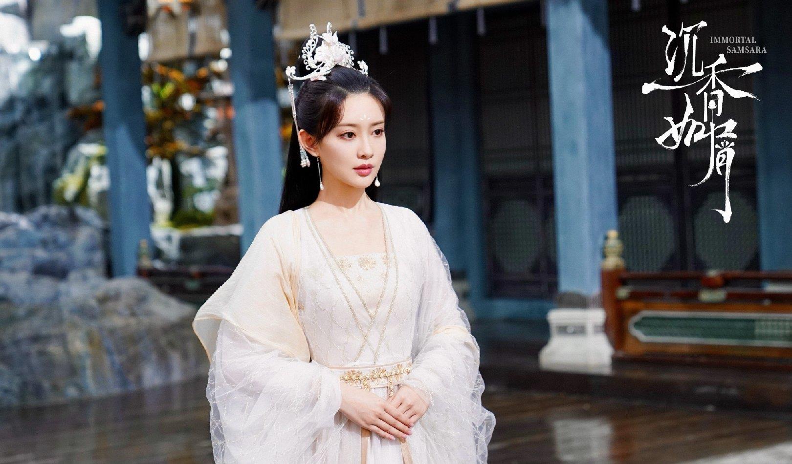 街拍|《沉香如屑》发新剧照！身为“双身菡萏”，芷昔、颜淡差异太大