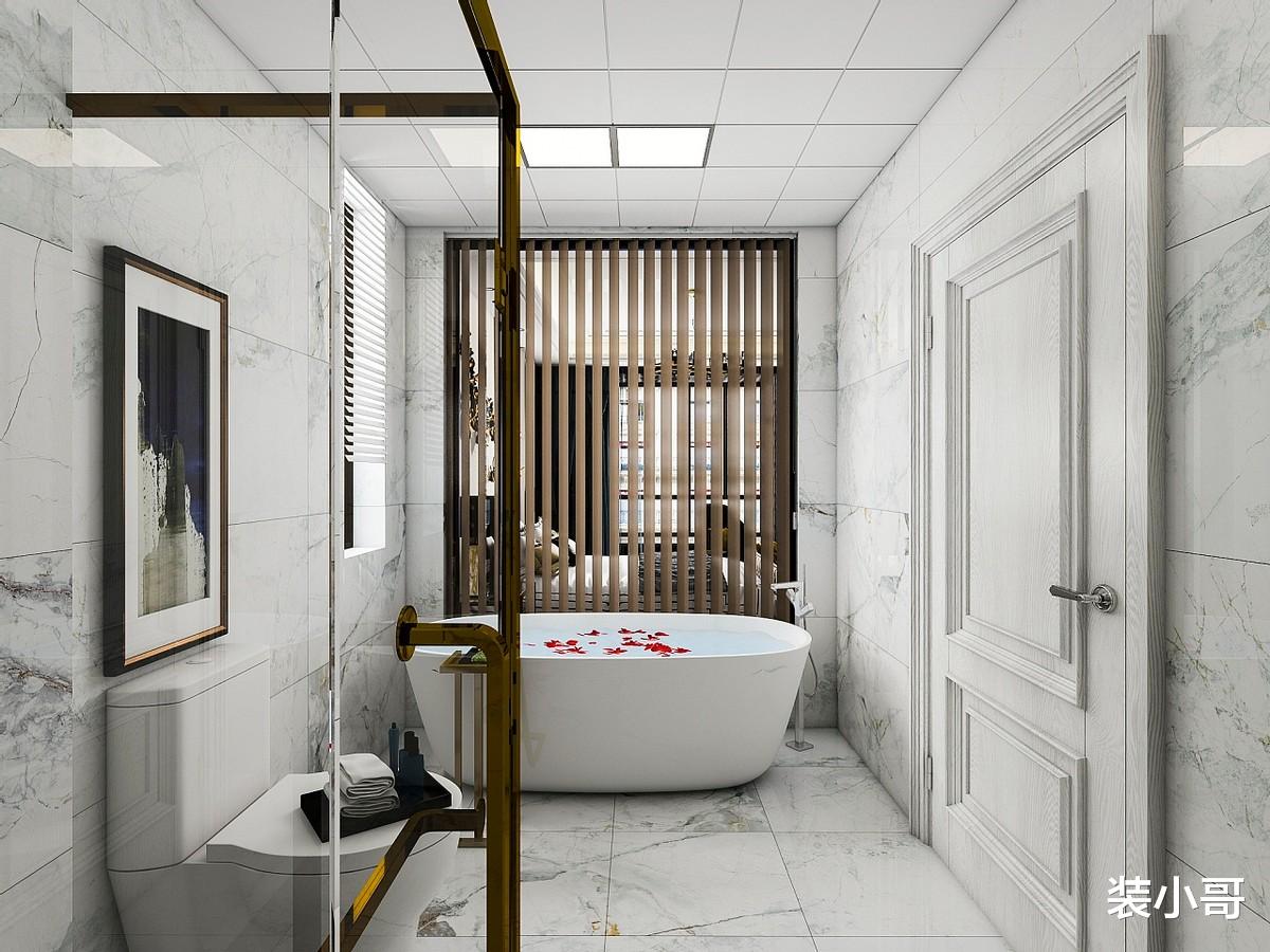 看了姑姑家的卫生间，真的后悔没早点扔掉浴室柜，太不实用了