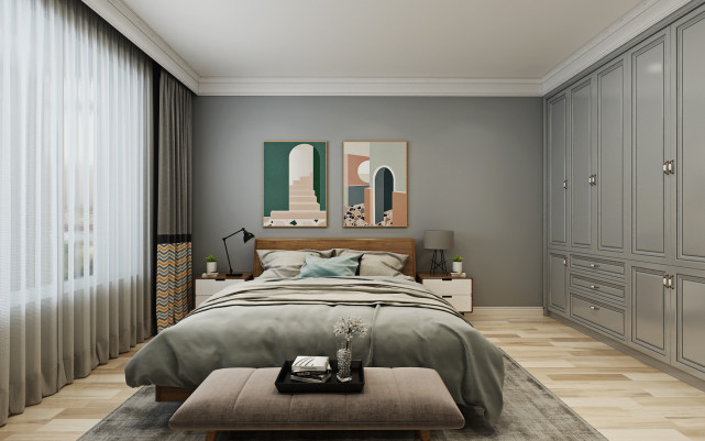 118平现代风二居室，才花了1万你不是逗我玩吧