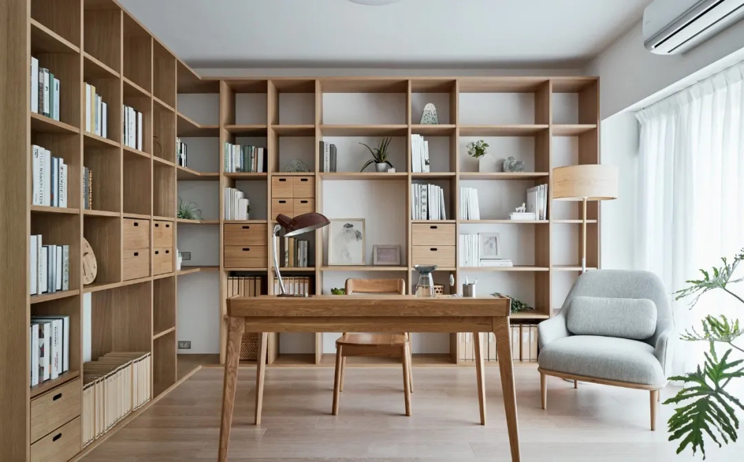 |165㎡, 台北日系原木自然风复式住宅