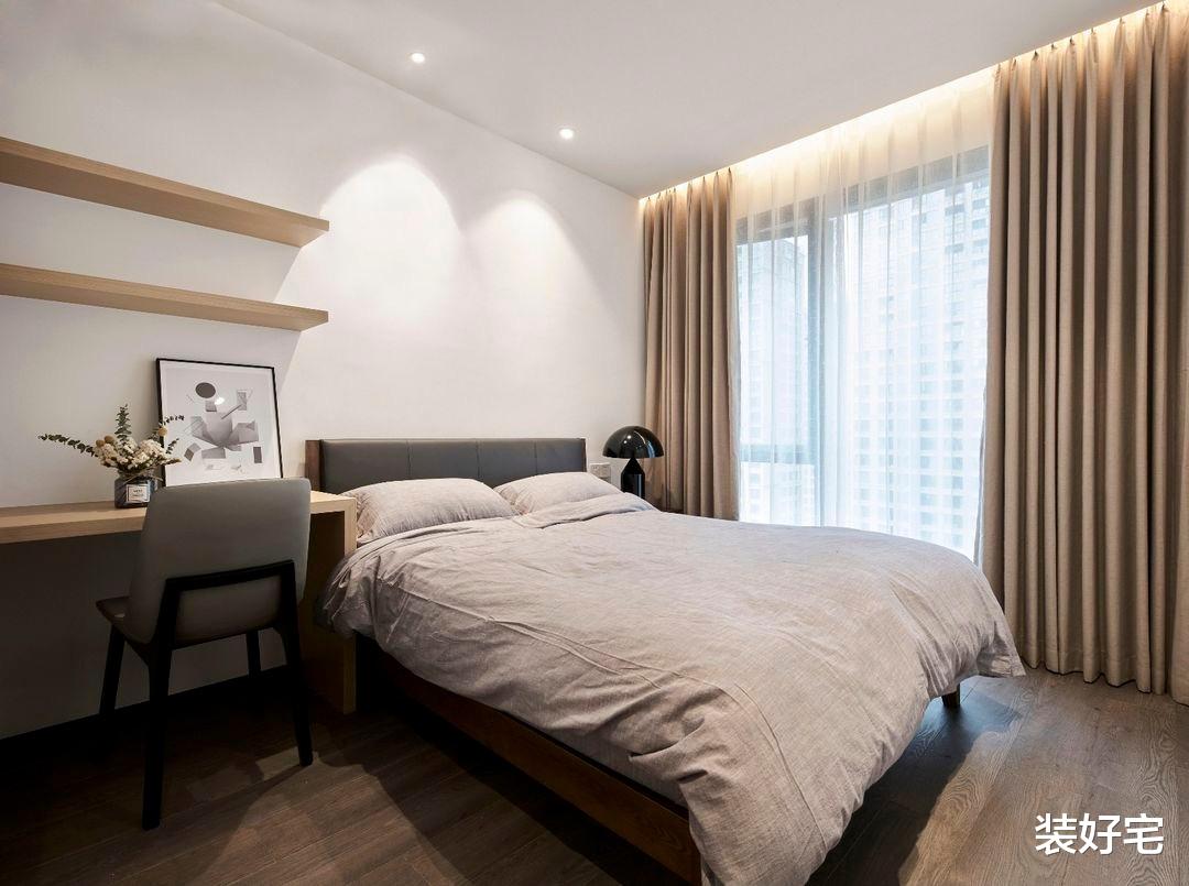 118平的极简家装,用黑白线条勾勒空间,越简单越高级!吸粉无数