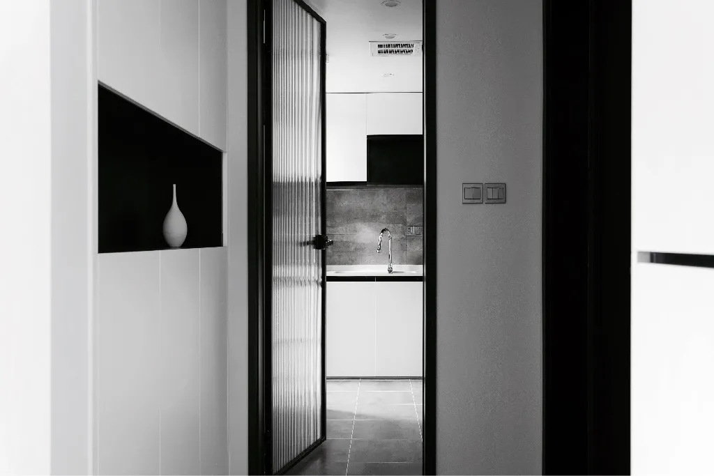 软装百变君|112㎡简约风，坚持把家里打造成黑白灰，简约精致完工后很高级！