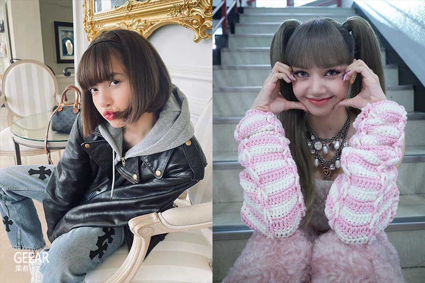 Geear集者 Lisa换上全新莓果红发色令人眼前一亮！