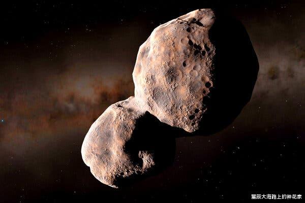 北斗导航 科学家发现不该在小行星带的天体：两颗红色小行星，直径112千米
