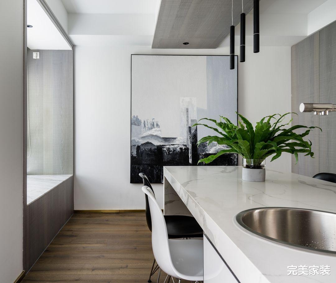 90平方米这样设计,空间简约线条流畅,享受舒适的家居生活