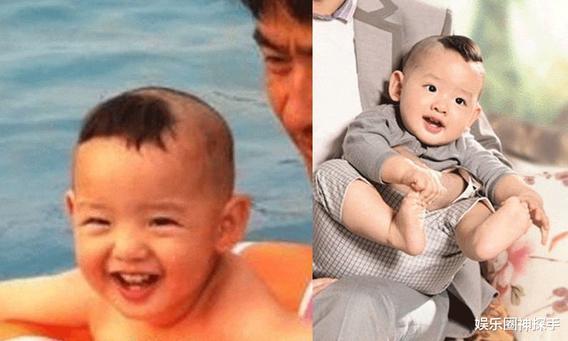 郭晓东|郭晓冬儿子11岁了，和钟丽缇女儿同框，颜值却惹争议