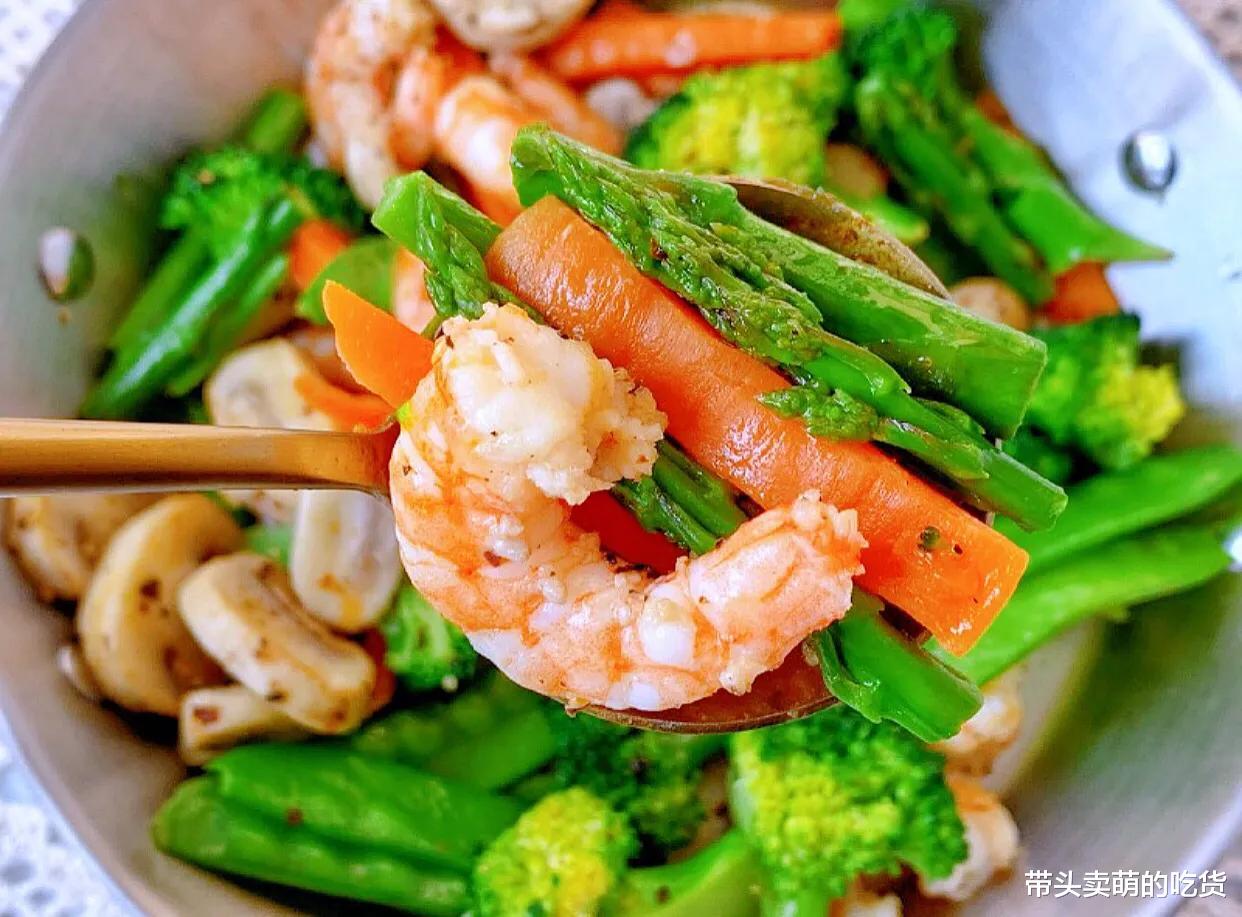虾仁|一天能吃5顿，尹正同款低脂减肥菜，上手简单，营养丰富好吃不胖