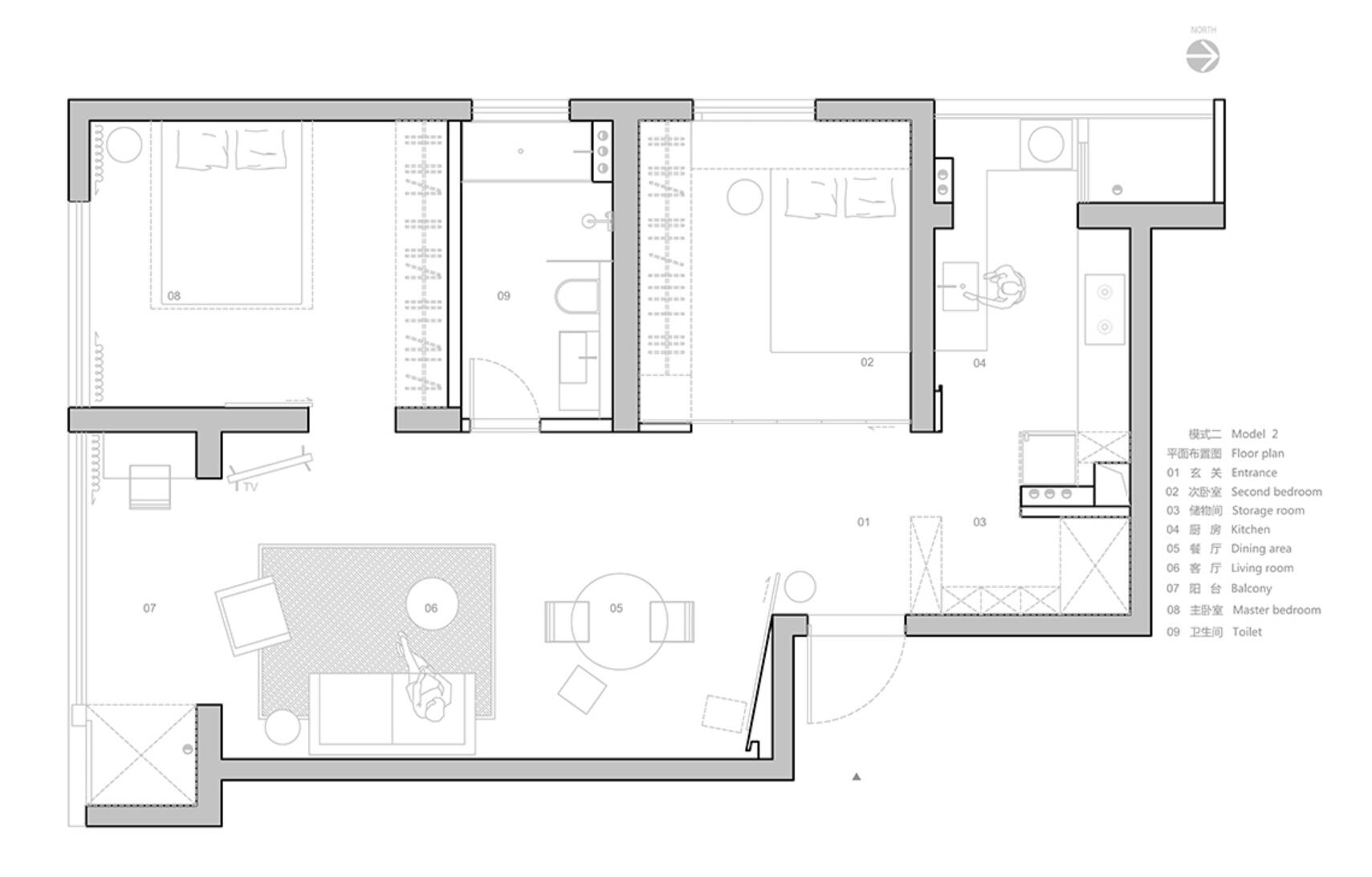 |越简单的装修，往往越高级，她85㎡新家，一进门就很显品味