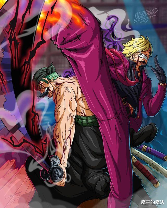 凯多|海贼王1027话情报：凯多露出败北迹象，索隆对战烬进入高潮