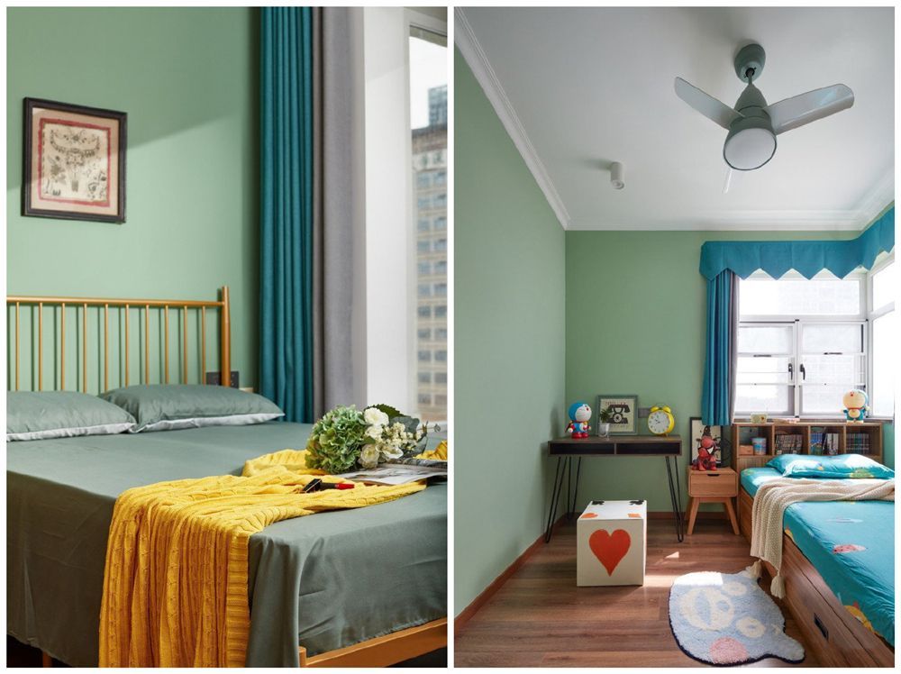 一对夫妻的85㎡小家，装修古旧却充满活力，网友：有上世纪的感觉