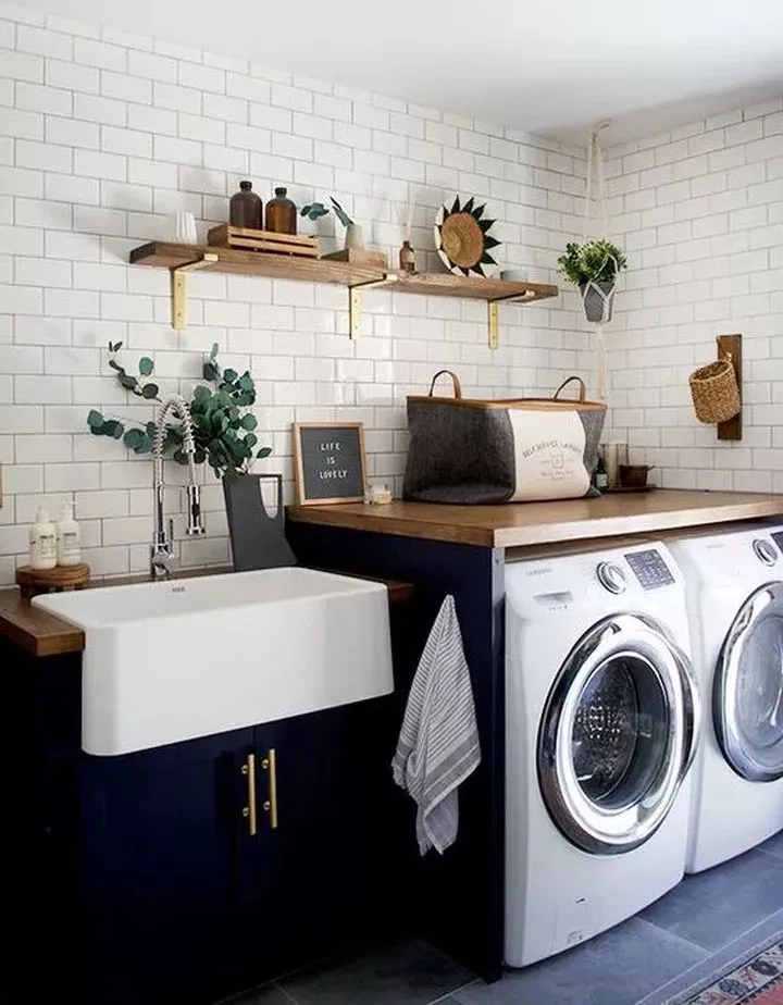 为什么你家卫生间那么挤，原来洗衣机摆放有讲究！