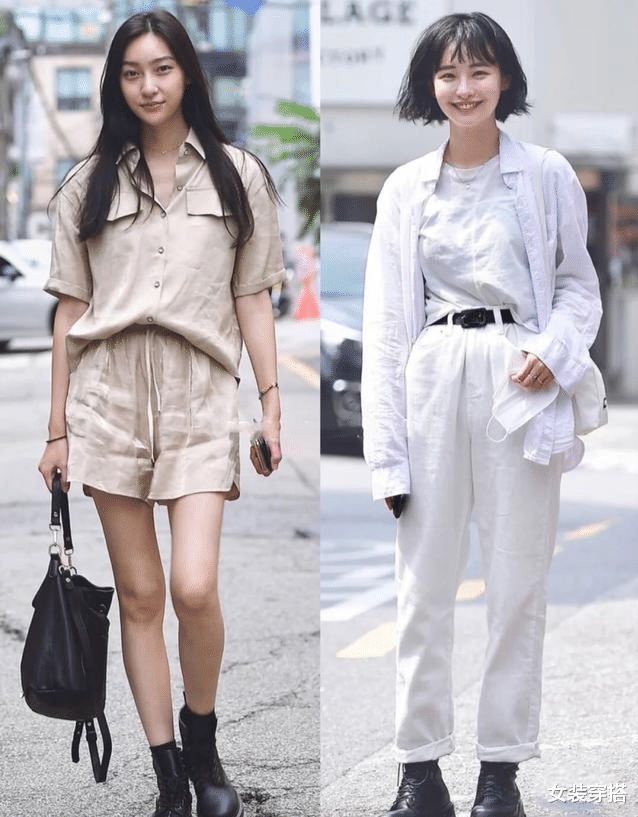 女装穿搭|韩系简约风格穿搭特点