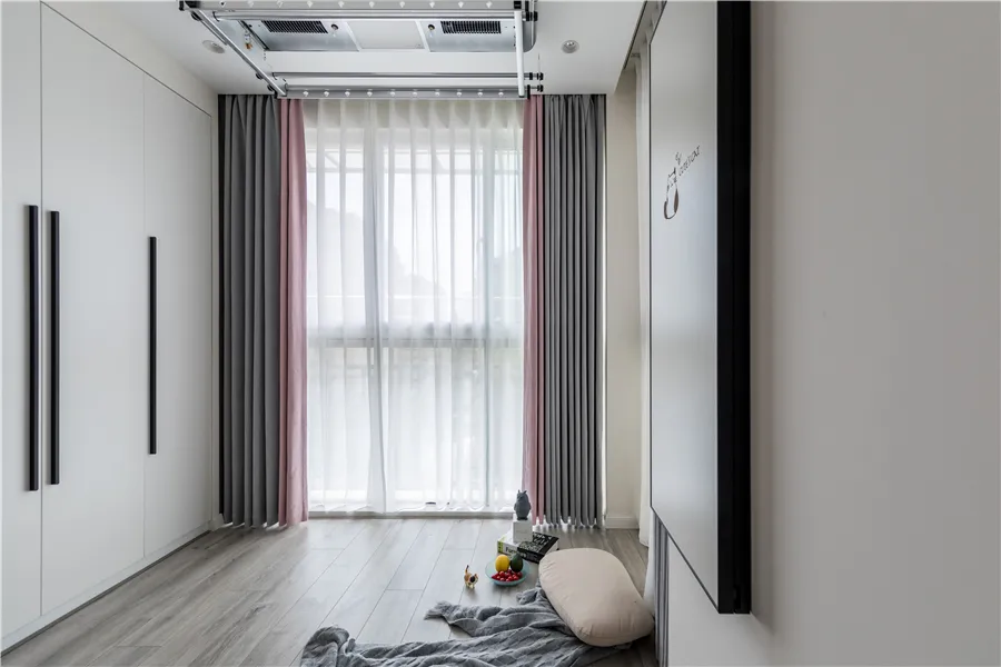 80㎡两室暗厨暗卫暗厅,打造童心之家