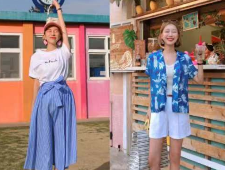 眉眼温柔|夏日的穿搭答案，颜色清新气质佳，减龄的最佳选择！
