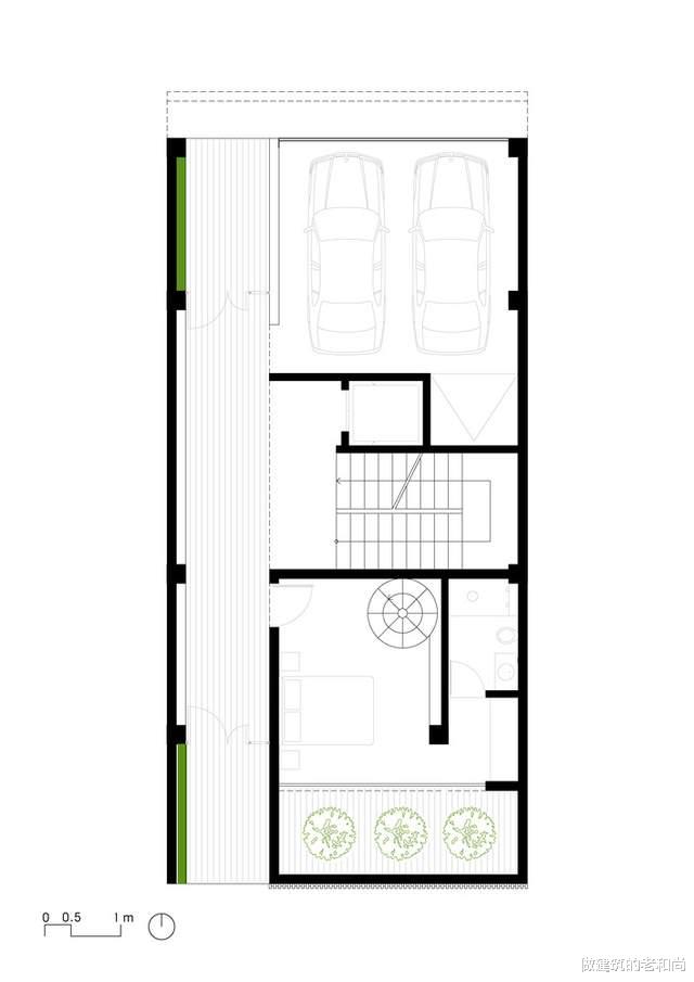 客厅|一条公共巷道的设立，是这个住宅主人的格局