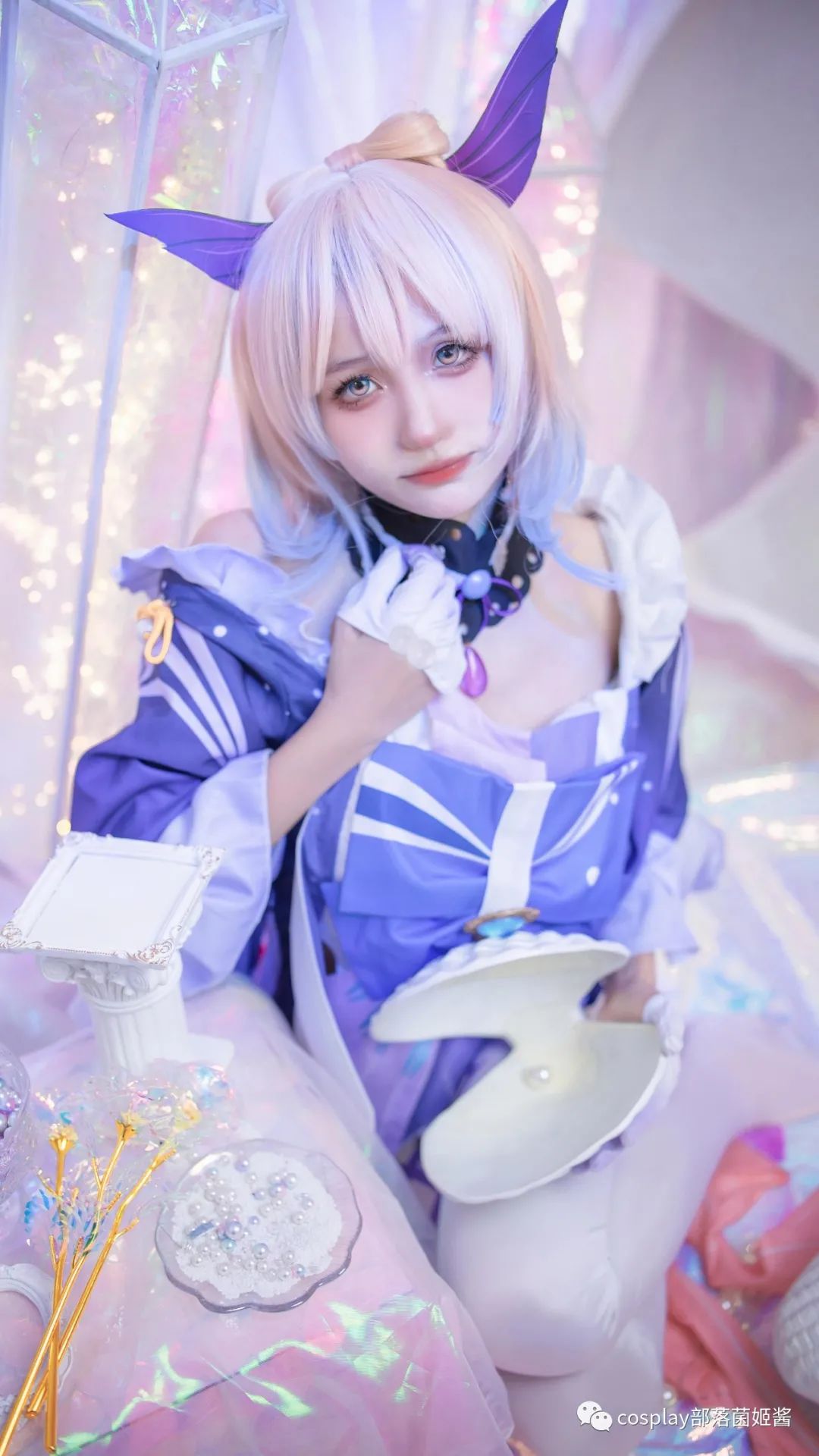 |cos：原神珊瑚宫心海cos正片@原奈