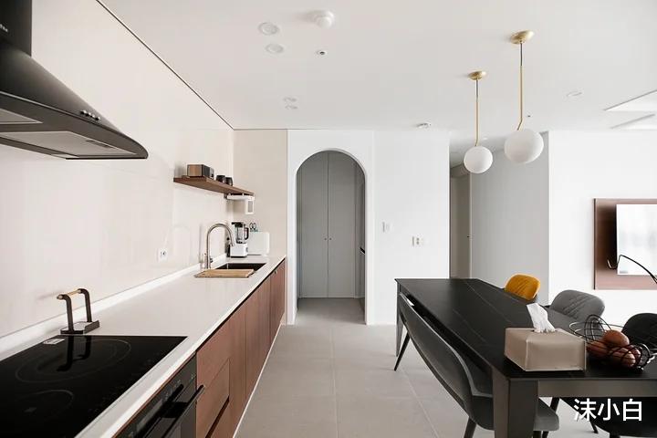 水磨石|太太家的128平，不做造型、没有色彩，恰到好处的“奢”！但不土