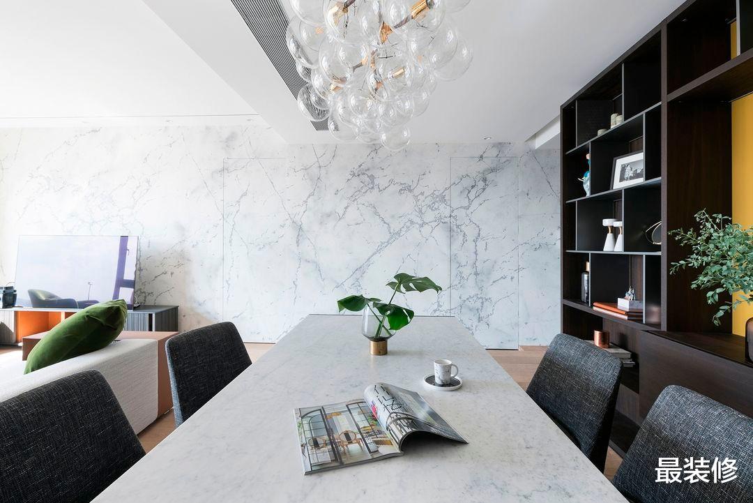 110平高层住宅,莫兰迪色为空间注入灵魂,这才是婚房该有的样子