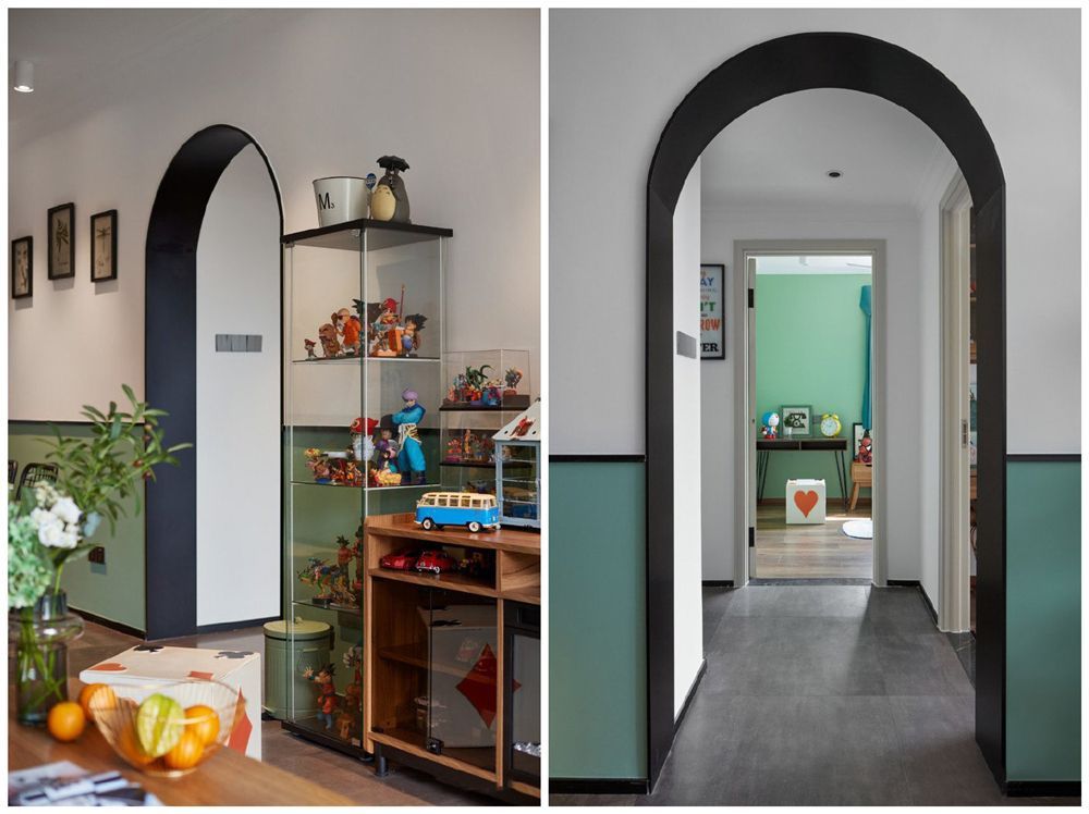 一对夫妻的85㎡小家，装修古旧却充满活力，网友：有上世纪的感觉