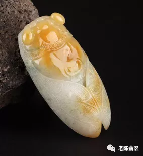 翡翠|翡翠小昆虫的代表---金蝉