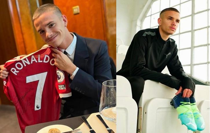 吕良伟|贝克汉姆最帅儿子长偏，画风变了！成天与女友秀恩爱，事业无成