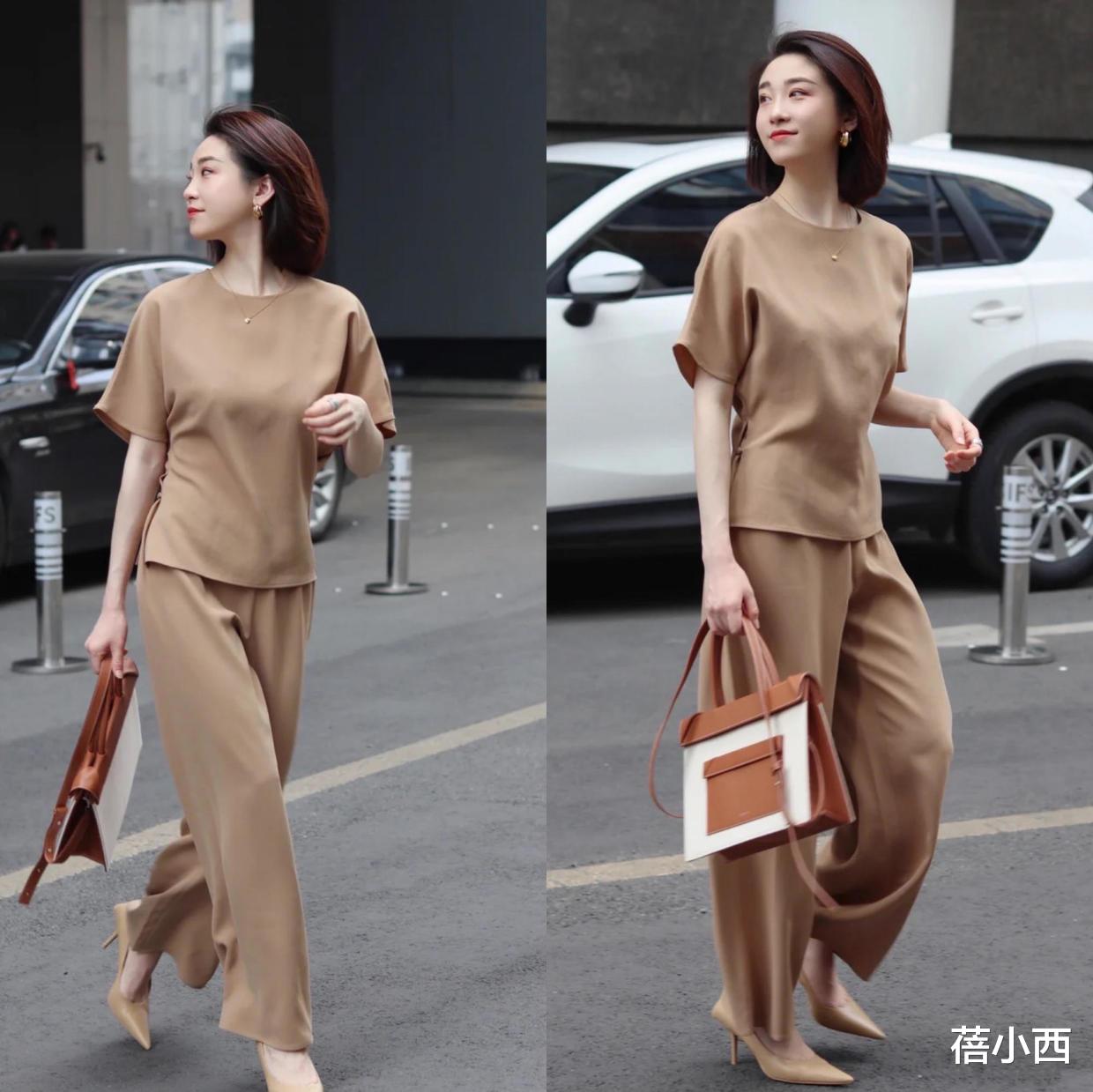 蓓小西|真正有高级感的女人，穿衣都不会繁杂，都爱极简穿搭，展现高品位